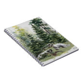 Engelse setter, houtsnip jacht, kunst notitieboek (Rechterzijde)