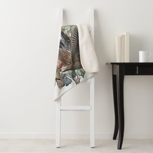 Engelse setter, houtsnip jacht, kunst sherpa deken (In situ)