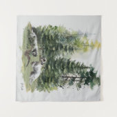 Engelse setter, houtsnip jacht, kunst wandkleed (Voorkant (horizontaal))
