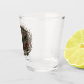 Engelse Setter, houtsnip jagen Shot Glas (Rechts)