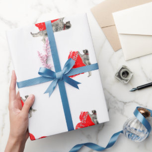 Engelse Setter, Hunting Dog Sierkussen Beverage Cadeaupapier