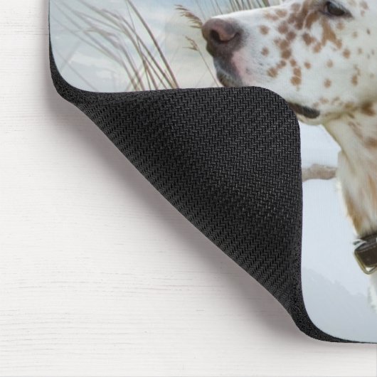 Engelse Setter Hunts Mousepad Muismat (Hoek)