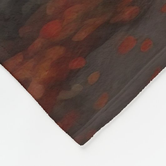 Engelse Setter in Autumn Leaves Herfst Inspire Fleece Deken (Hoek)