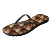 Engelse Setter in Autumn Leaves Herfst Inspire Teenslippers (Schuin)