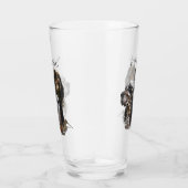 Engelse Setter, jacht op houtsnippers Glas (Rechts)