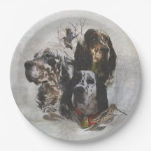 Engelse Setter, jacht op houtsnippers