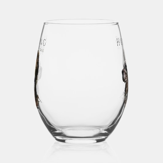 Engelse Setter, Jacht Wijnglas Zonder Voet (Links)