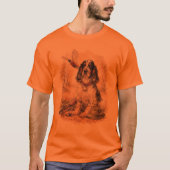Engelse Setter, jachthond T-shirt (Voorkant)