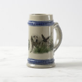 Engelse Setter, jachtseizoen Bierpul (Voorkant rechts)