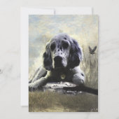 Engelse Setter Kaart (Voorkant)