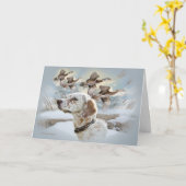 Engelse Setter kan niet slechts één Kaart hebben (Gele Bloem)