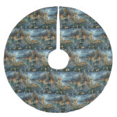 Engelse Setter Kerstfeest reis Kerstboom Rok (Voorkant)