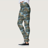 Engelse Setter Kerstfeest reis Leggings (Links)