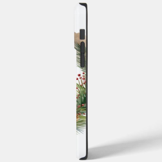 Engelse Setter Kerstkrans Feestelijke Pup Case-Mate iPhone Case (Achterkant / Links)