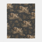 Engelse Setter ,Kunst Fleece Deken (Voorkant)