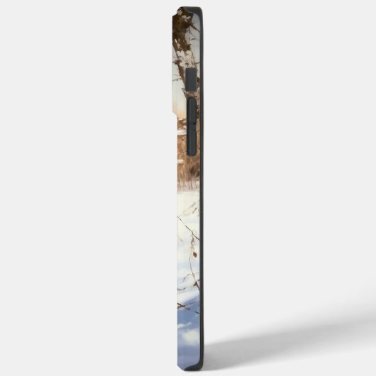 Engelse setter laat het sneeuwen Kerstmis Case-Mate iPhone Case (Achterkant / Links)