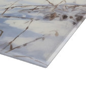 Engelse setter laat het sneeuwen Kerstmis Snijplank (Hoek)