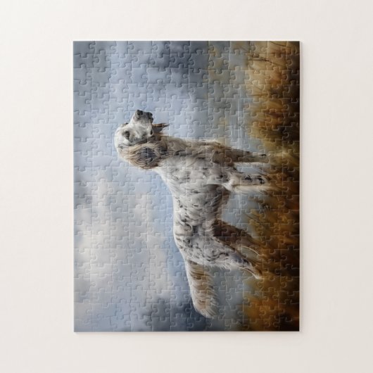 Engelse Setter Legpuzzel (Verticaal)