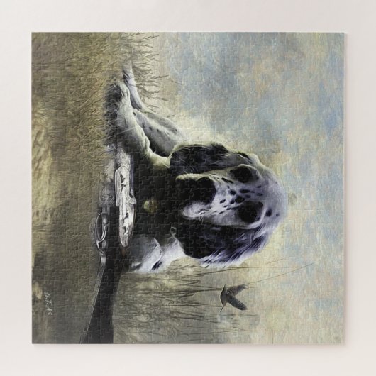 Engelse Setter Legpuzzel (Horizontaal)