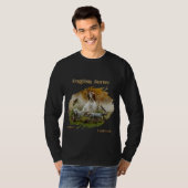 Engelse setter met fazanten, kunst t-shirt (Voorkant volledig)
