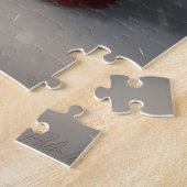 Engelse setter met sinterklaas feestelijke kerst legpuzzel (Zijkant)