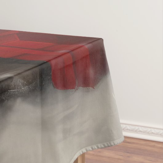 Engelse setter met sinterklaas feestelijke kerst tafelkleed (Voorbeeld)