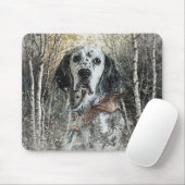 Engelse Setter Muismat (Met muis)