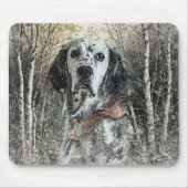 Engelse Setter Muismat (Voorkant)