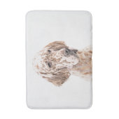 Engelse Setter Oranje Belton Painting Dog Art Badmat (Voorkant Verticaal)