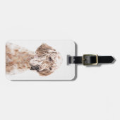 Engelse Setter Oranje Belton Painting Dog Art Bagagelabel (Voorkant horizontaal)