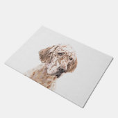 Engelse Setter Oranje Belton Painting Dog Art Deurmat (Schuin)