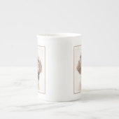 Engelse Setter Oranje Belton Painting Dog Art Porselein Kop (Voorkant)