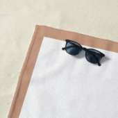 Engelse Setter Oranje Belton Painting Dog Art Strandlaken (In situ)