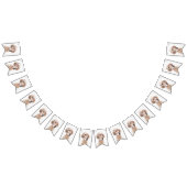 Engelse Setter Oranje Belton Painting Dog Art Vlaggetjes (Alle)