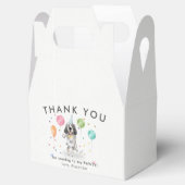 Engelse Setter Pawty Puppy Dog Verjaardag Dank je  Bedankdoosjes (Geopend)