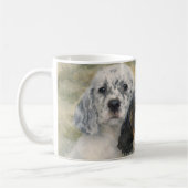 Engelse Setter Puppies Koffiemok (Links)