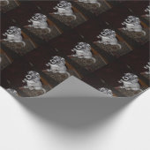 Engelse Setter Puppy Cadeaupapier (Hoek)