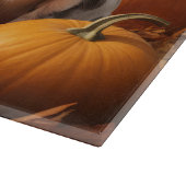 Engelse Setter Puppy Herfst Delight Pompoen Snijplank (Hoek)