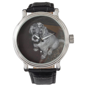 Engelse Setter Puppy Horloge