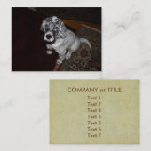 Engelse Setter Puppy Visitekaartje (Voorkant / Achterkant)
