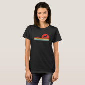 Engelse Setter Retro Vintage Premium T-shirt (Voorkant volledig)