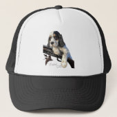 Engelse Setter, schattige puppy T-Shirt Trucker Pet (Voorkant)