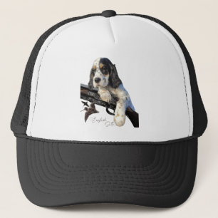 Engelse Setter, schattige puppy T-Shirt Trucker Pet