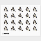 Engelse Setter, schattige puppy Vierkante Sticker (Vel)