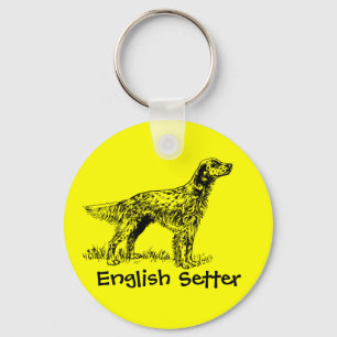 Engelse Setter Sleutelhanger