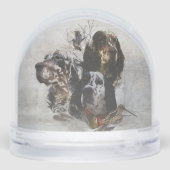 Engelse Setter Sneeuwbol (Achterkant)