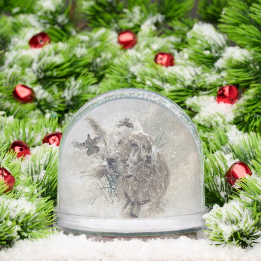 Engelse Setter Sneeuwbol (Kerstmis)