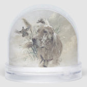 Engelse Setter Sneeuwbol (Achterkant)