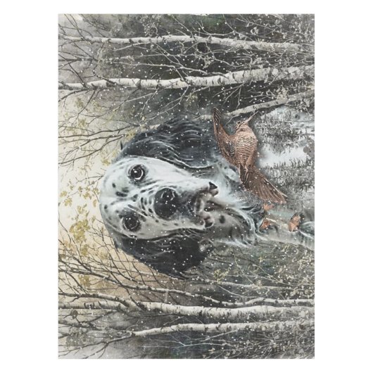 Engelse Setter  Tafelkleed (Voorkant)