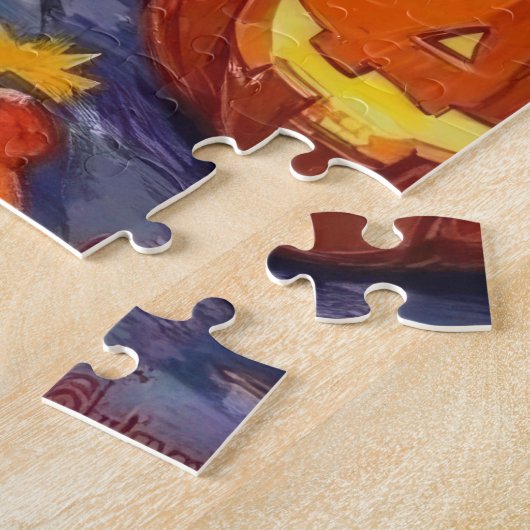 Engelse Setter Trick-or-Treating Halloween kostuum Legpuzzel (Zijkant)